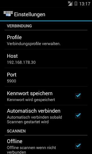 WiFi Barcode Scanner screenshot 2