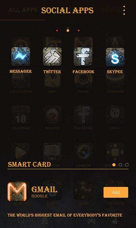 Lost City Go Launcher Theme screenshot 4