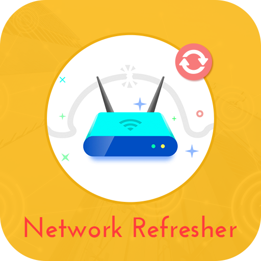 Auto network signal booster - Internet refresher icon