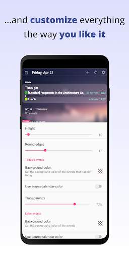 Your Calendar Widget screenshot 4