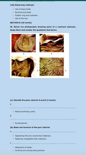 KCSE Agriculture Revision screenshot 6