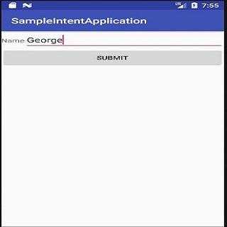 Simple Intent App screenshot 1