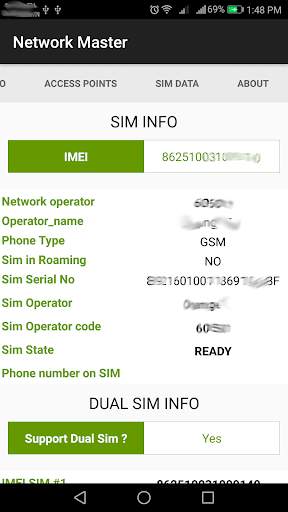 Master Network Info & SIM Query Tool скриншот 4