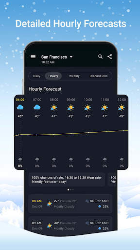 1Weather Forecasts & Radar screenshot 3