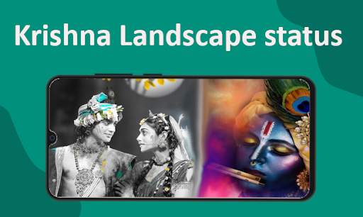 Radhe Krishna Video Status - Krishna Wallpaper screenshot 1