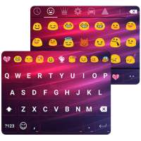 Color 9 Emoji Keyboard Theme