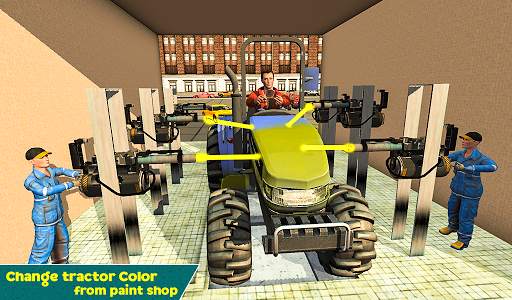 Tractor Wash Service -Tractor Parking Simulator 19 screenshot 7