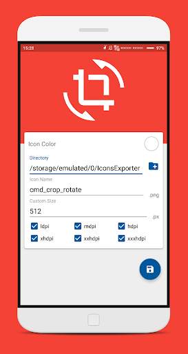 Icons Exporter 1 تصوير الشاشة