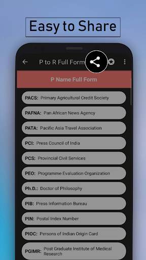 A to Z Full Form Book: Full Form Dictionary 7 تصوير الشاشة