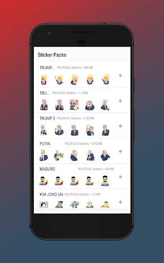 👔 Politician Stickers for Whatsapp- WAStickerApps screenshot 1