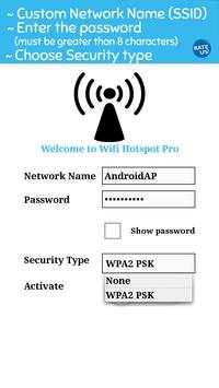 Wifi Hotspot Plus screenshot 1