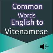 Common Words ENG to Vitenamese icon