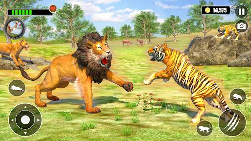 Angry Lion Simulator Lion Game screenshot 3
