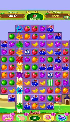 Fruit Candy Puzzle Match screenshot 2