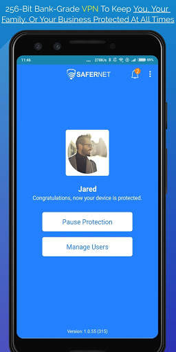 SaferNet Free VPN / Porn Blocker screenshot 1