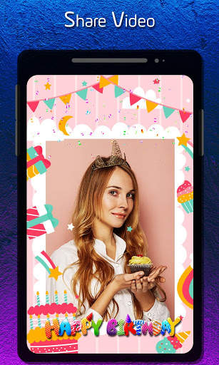Birthday Video Maker :Photo Video maker with music screenshot 2