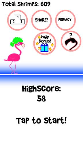 Flamingo Game: Tap Tap Run 🦩 screenshot 1