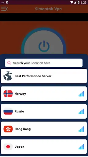 Simontok Vpn Browser screenshot 3