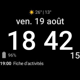 Be:Wi WatchFace screenshot 2
