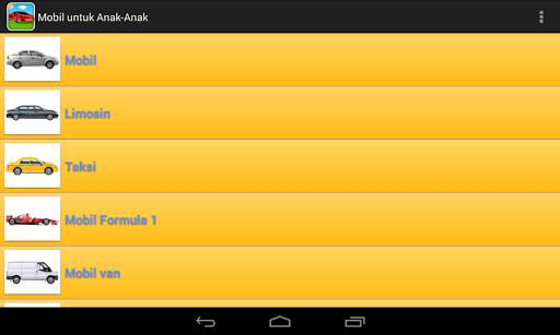 Mobil untuk Anak-Anak screenshot 8