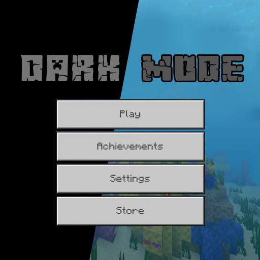 Dark Mode Mod For Minecraft 1.0