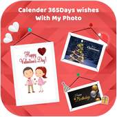 Calender - 365Days Wishes With My Photo (2019) 1.3