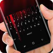 Red Laser Neon Light Keyboard 10001001