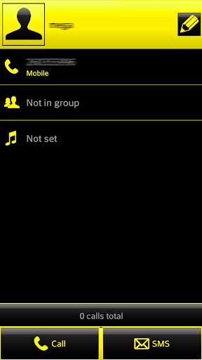 THEME CHES YELLOW FOR EXDIALER 4 تصوير الشاشة