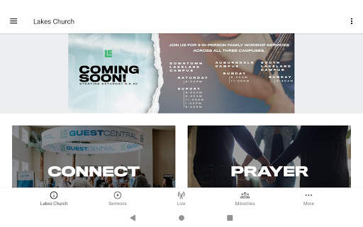 Lakes Church App 4 تصوير الشاشة