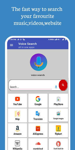 Voice Search : Voice to Text Searching shortcut screenshot 1