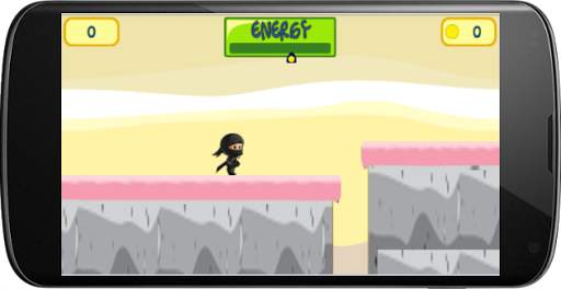Ninja Run Fly Kid screenshot 3