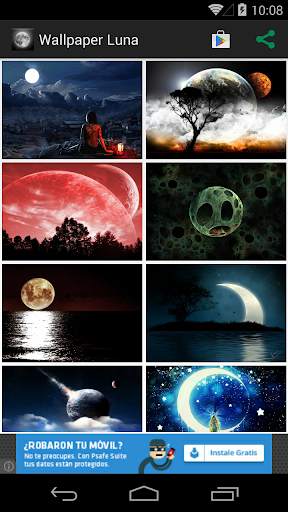 Wallpaper Luna screenshot 2
