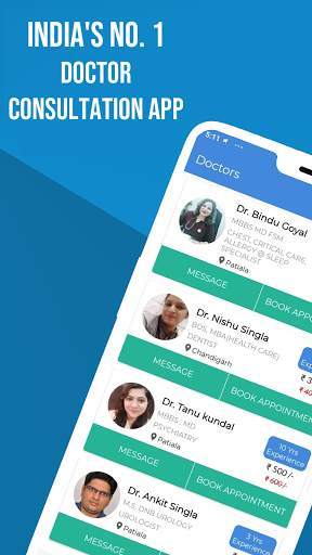 CheckUp - Online Video Doctor Consultation App screenshot 1