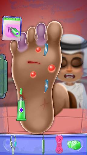 Hello Doctor! Foot Doctor game for kids screenshot 3