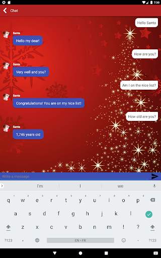 Real Video Call Santa screenshot 20