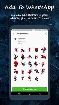 WhatsApp Stickers for Avenger screenshot 3