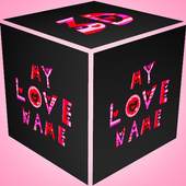 3D My Name Love Live Wallpaper 2.2