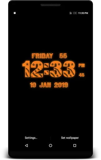 USA Digital Clock Live Wp screenshot 3