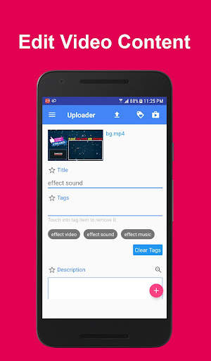 Video Uploader screenshot 2