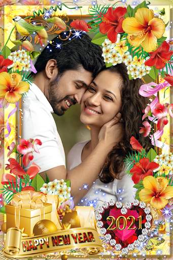 Happy New Year Photo Frame 2021 screenshot 15