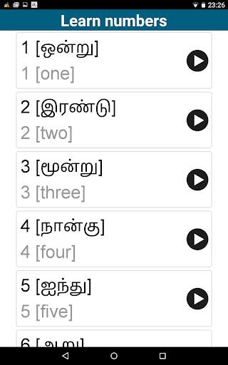Learn Tamil - 50 languages screenshot 13