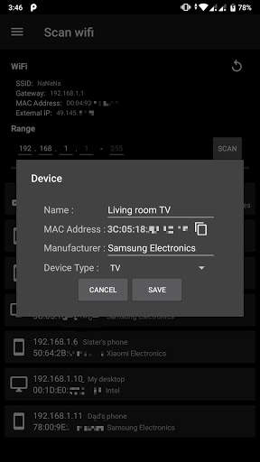 WiFi IP Scanner screenshot 4
