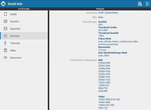 Droid Hardware Info screenshot 15