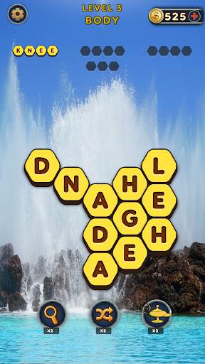 Word Crush - Hexa Hidden words screenshot 2