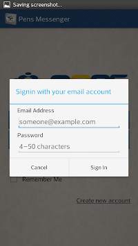 PENS Messenger screenshot 2
