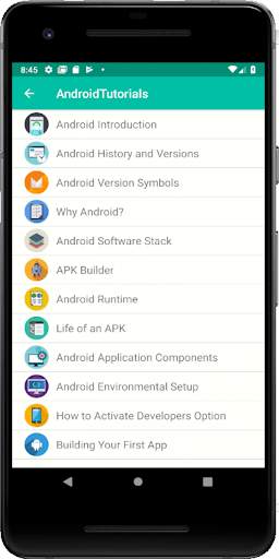 Tutorial for Android : Quiz an 3 تصوير الشاشة