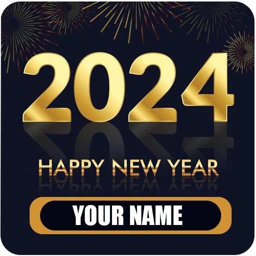 Happy New Year Name DP 2024 5.0