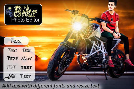 Bike Photo Frame Editor 4 تصوير الشاشة