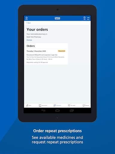 NHS App screenshot 10