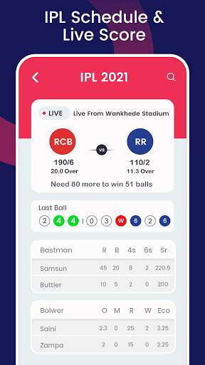 Fast Cricket - Live Cricket Scores - IPL Scores screenshot 5